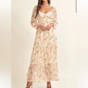 Floral Promesa Dress, Size S